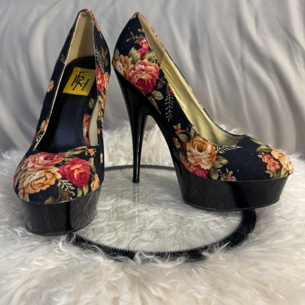 FRH Floral Platform Shoes